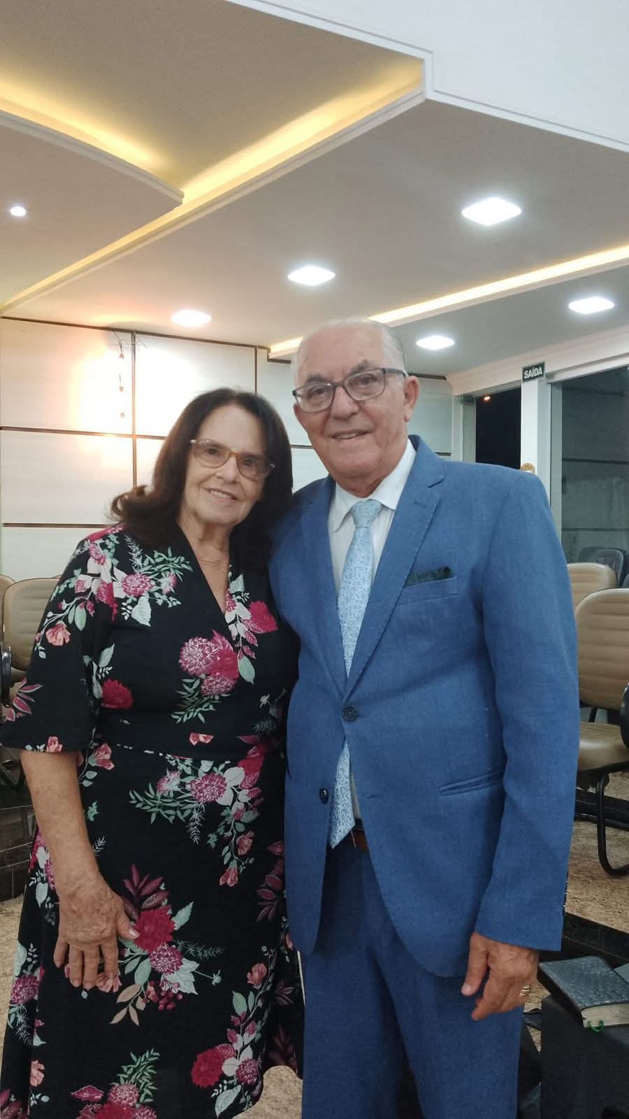 Pastor Dirceu Mariano e irmã Eunice Bernert Mariano