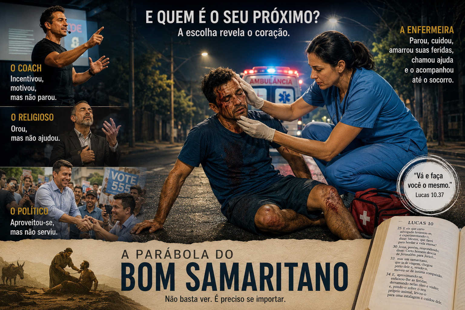 OS BONS SAMARITANOS DO SÉCULO XXI