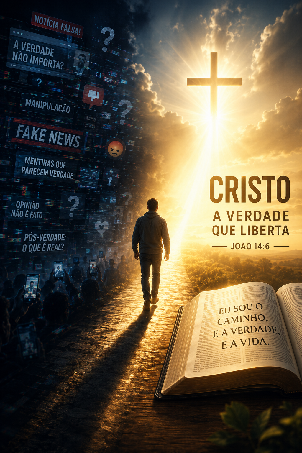 NO MUNDO DA PÓS-VERDADE, CRISTO CONTINUA SENDO A FONTE MÁXIMA DA VERDADE.